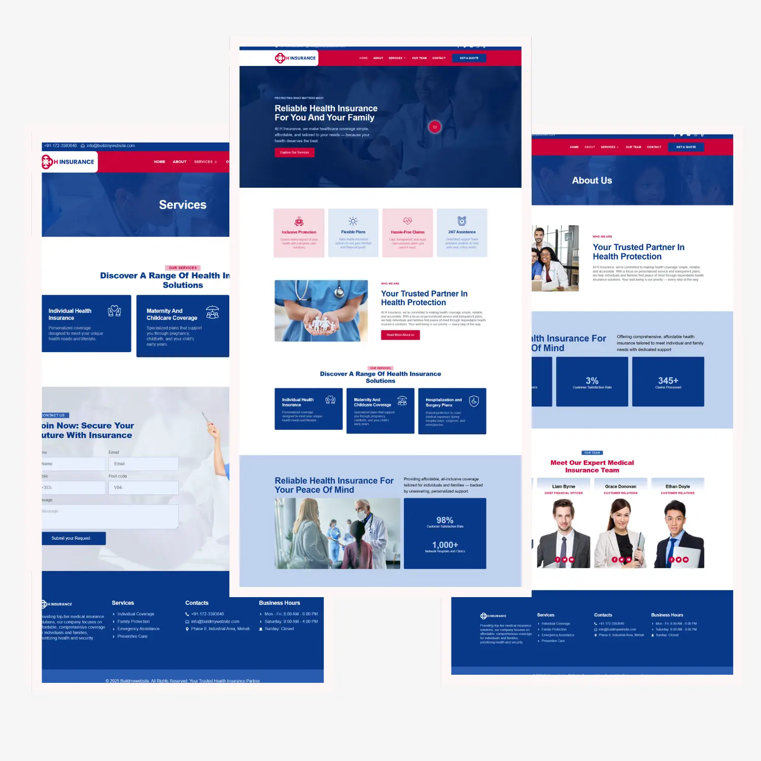 H Insurance Website