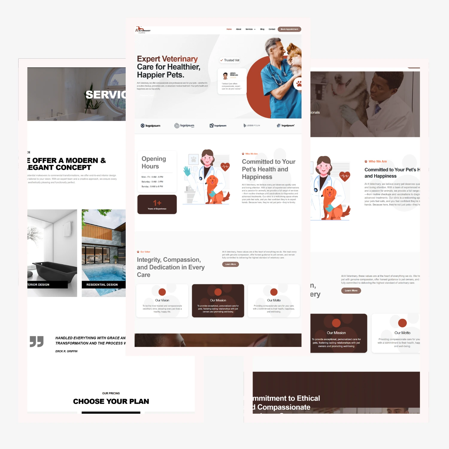 A Veterinary The Build My Website