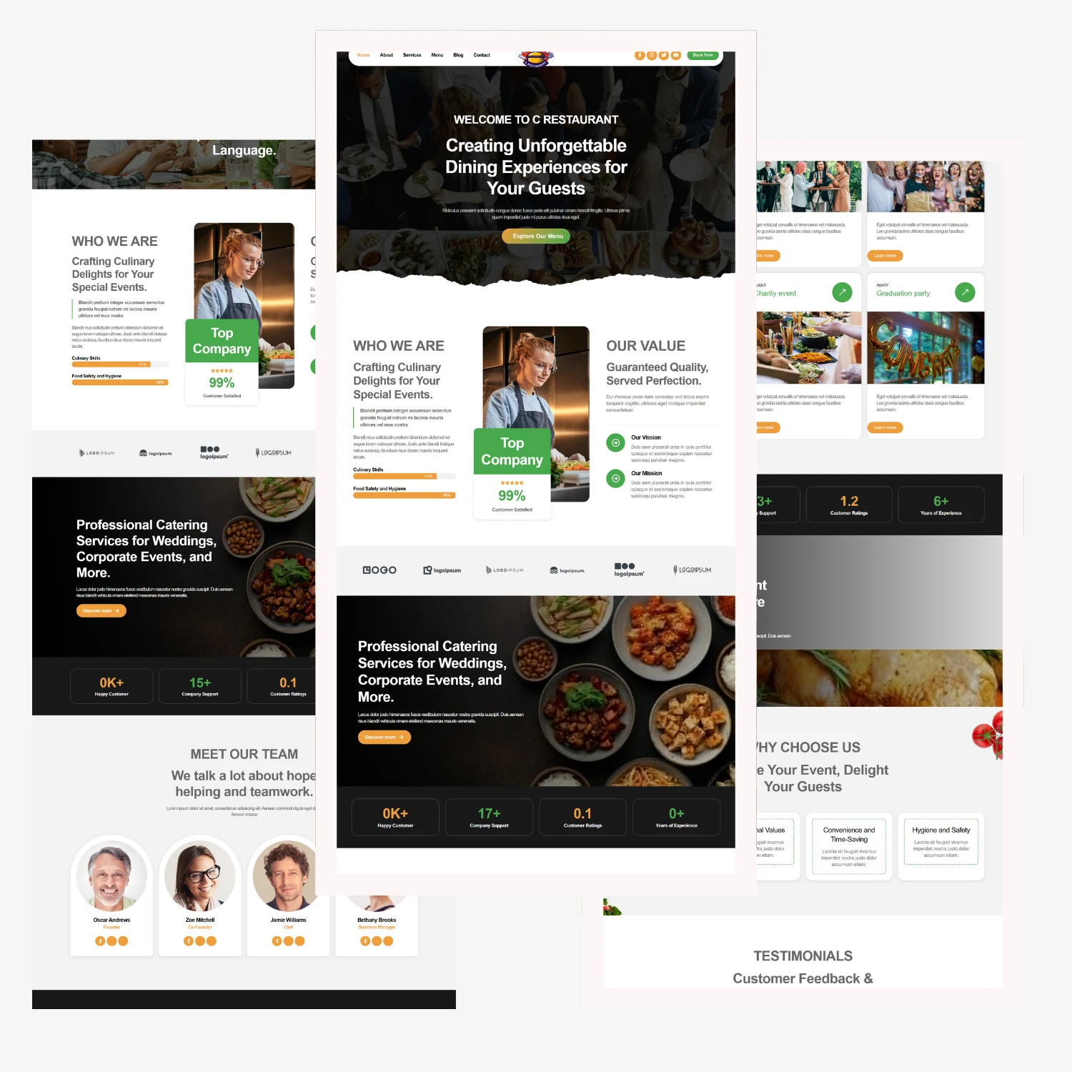 C Restaurant The Build My Website