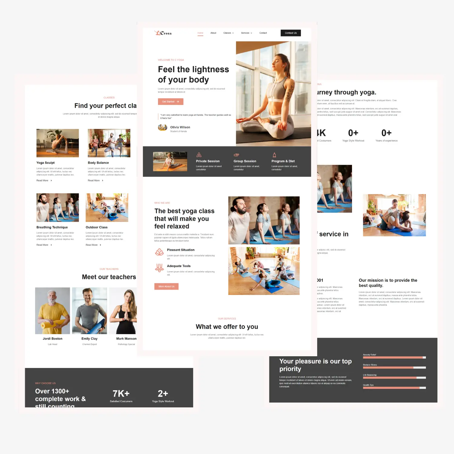 C Yoga Website