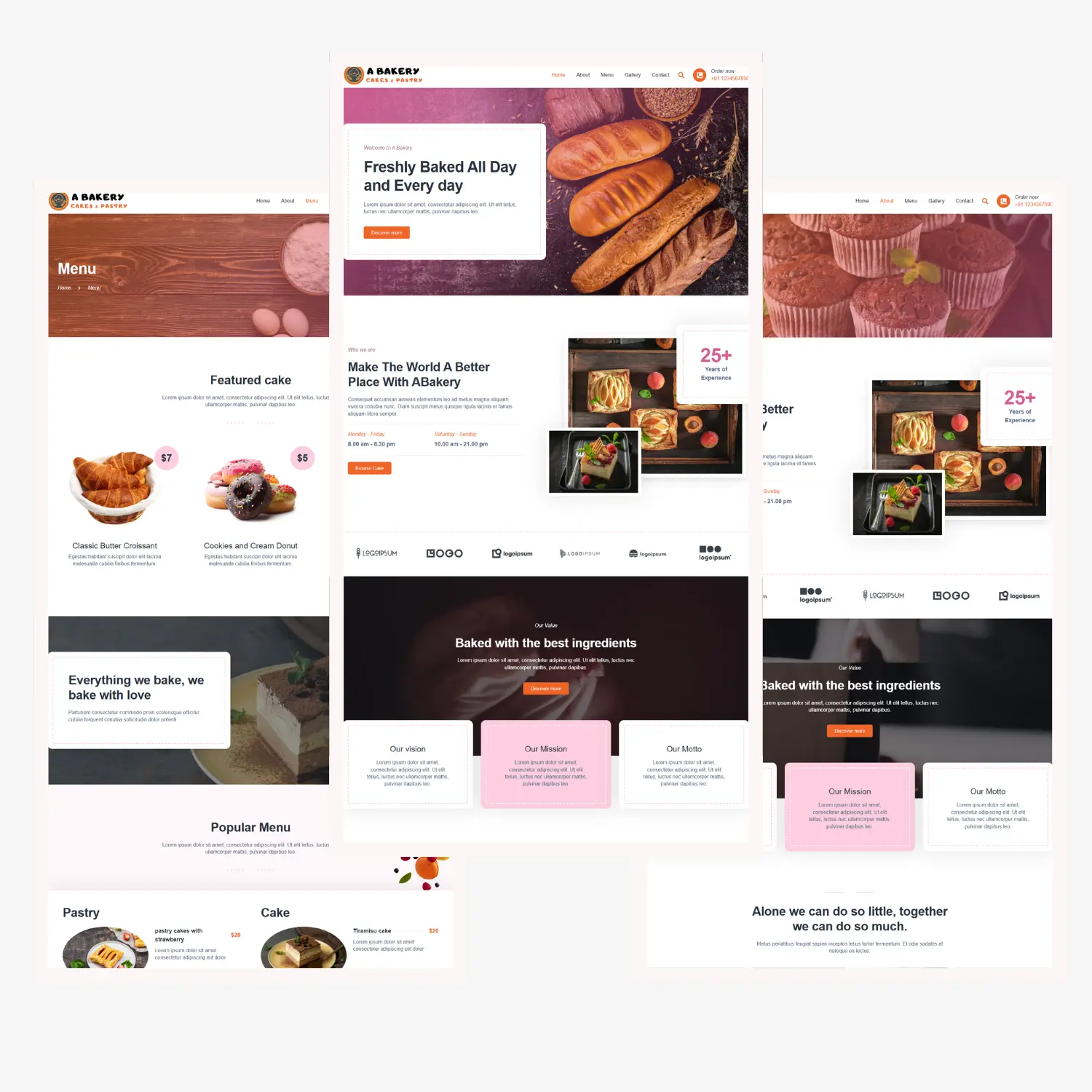 BuildMyWebsite A Bakery Website