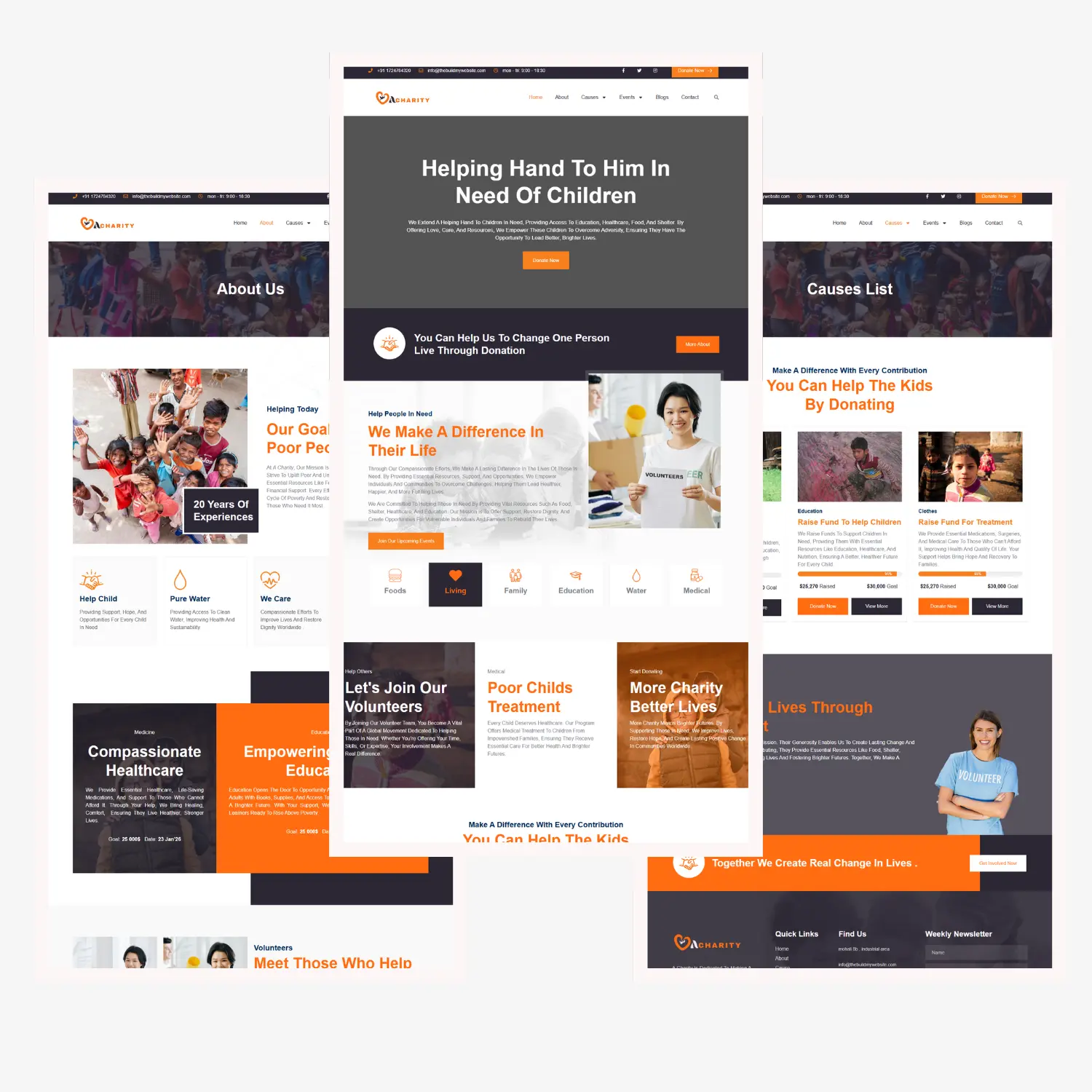 Buildmywebsite A Charity Website