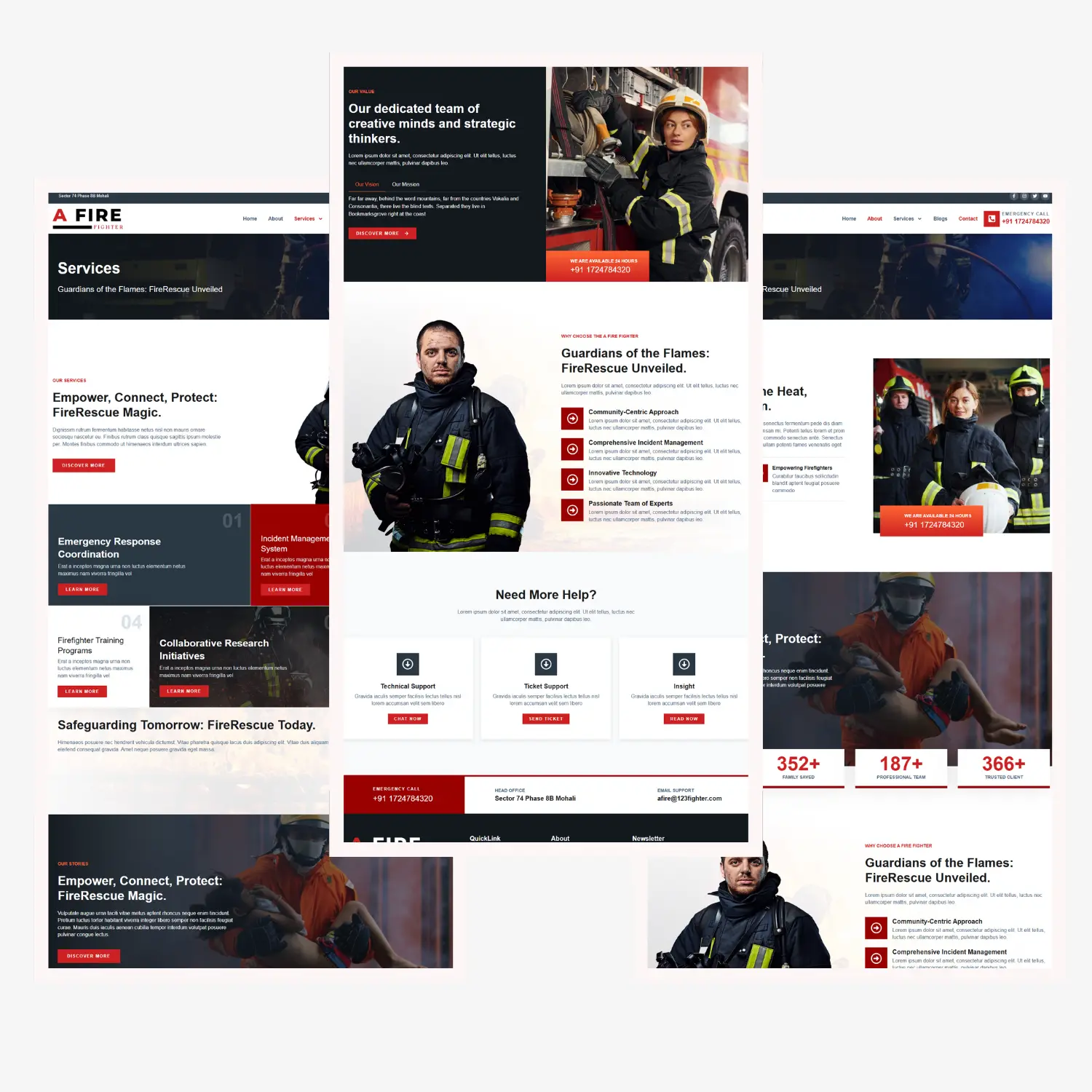 BuildMywebsite A Fire Fighter Website