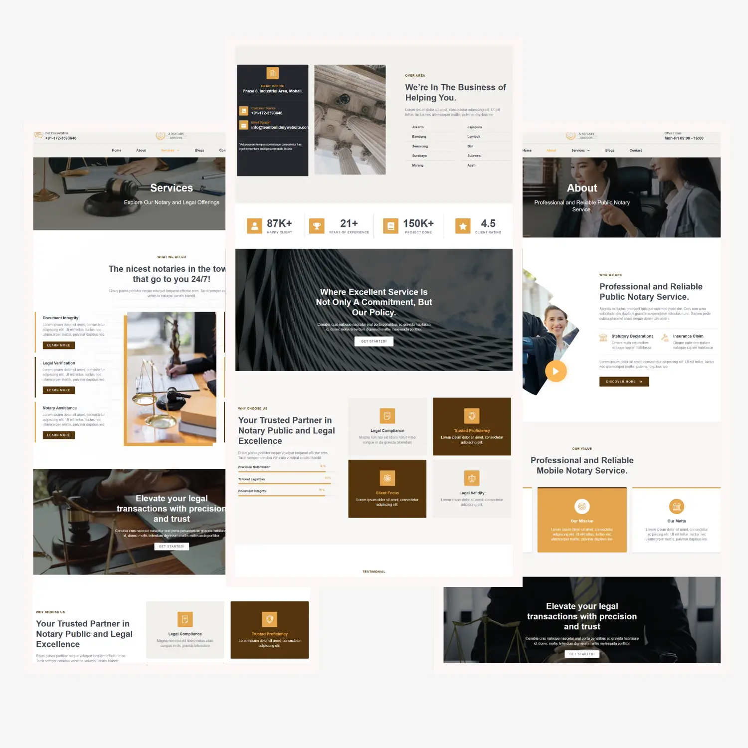 Build My Website A Notary Website
