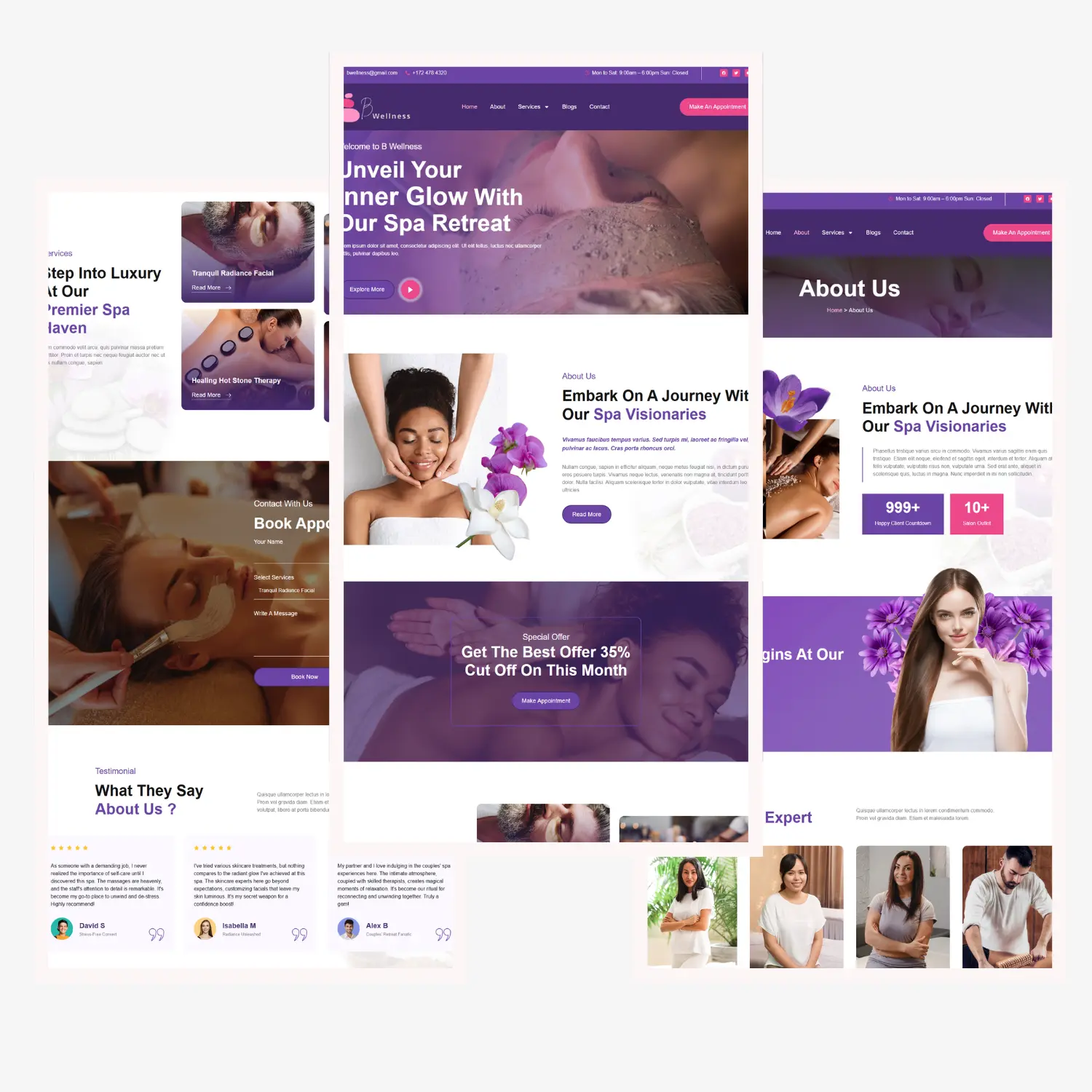 Buildmywebsite B Wellness Website