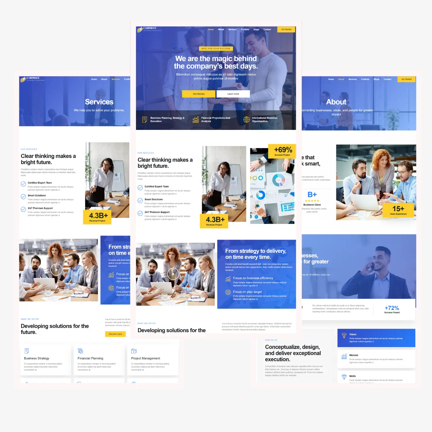 Buildmywebsite C Corporate Website