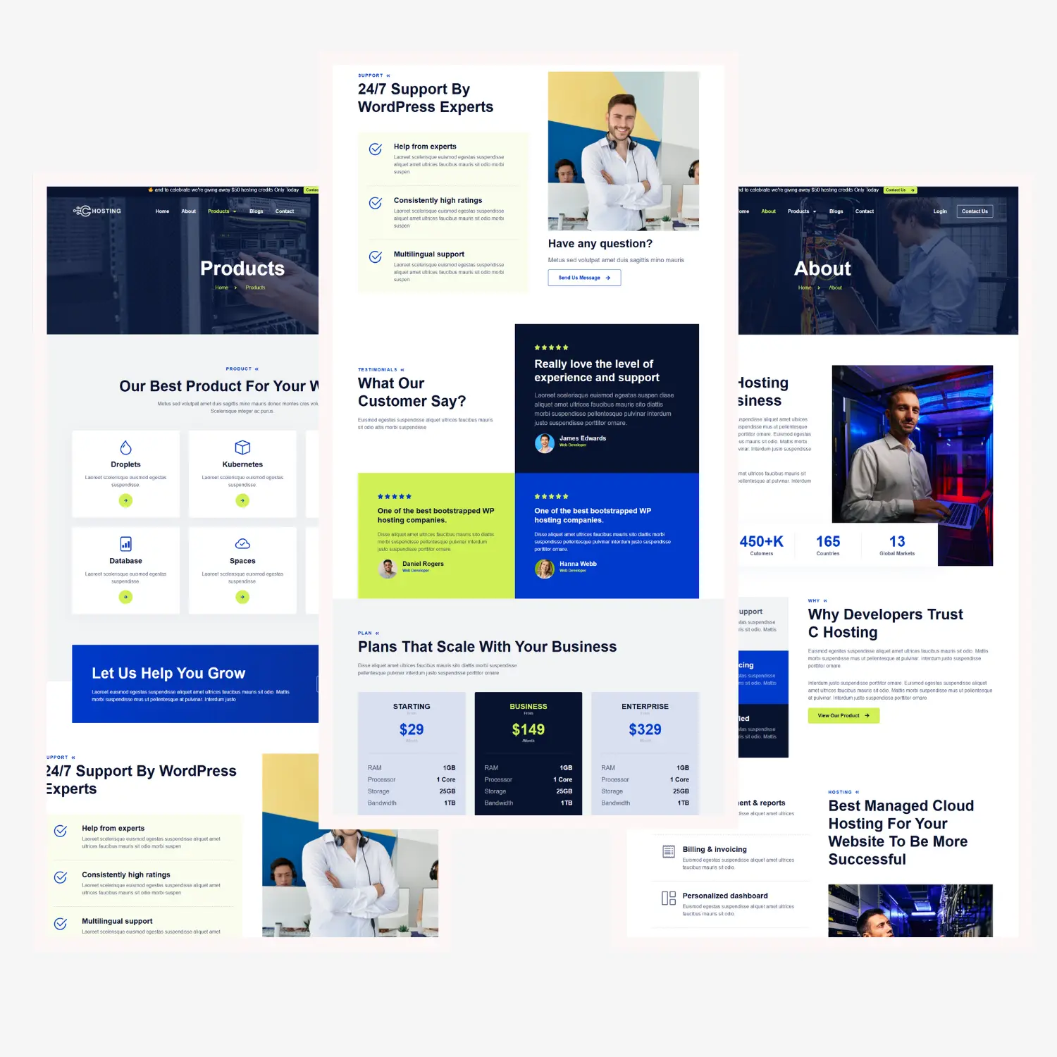 BuildMyWebsite C Hosting