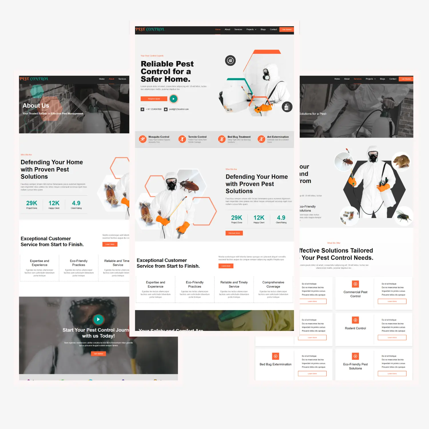 BuildMyWebsite PestControl Website